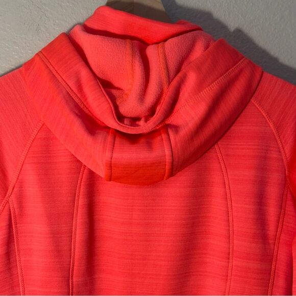 90 Degree By Reflex Hoodie Women’s M Pink Coral Sporty Full zip Pockets. - Picture 7 of 12